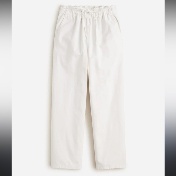 J.Crew NWT drawstring pants in cotton/ linen blend (season 24) - Picture 13 of 13